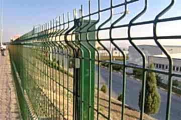 Pvc Kaplı Panel Çit  &nbsp;