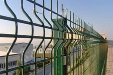Pvc Kaplı Panel Çit  &nbsp;